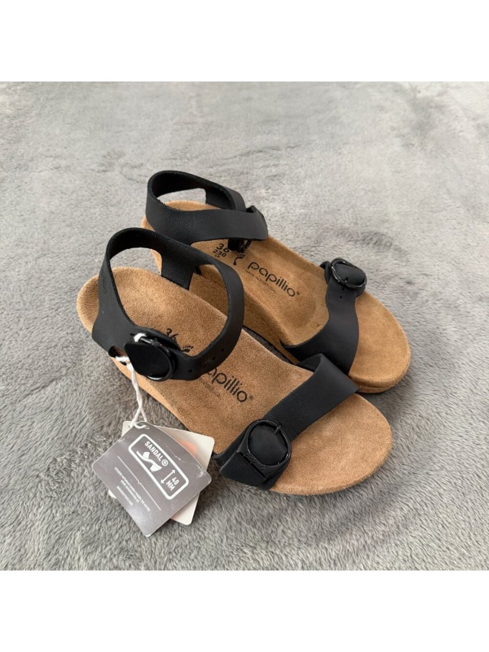 NWT Birkenstock Papillio Soley Wedge Sandals Womens 36 US 5